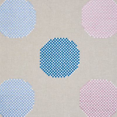 Schumacher Fabrics , a selection of fabrics such as velvet, damask, cotton, silk, linen and sheers.