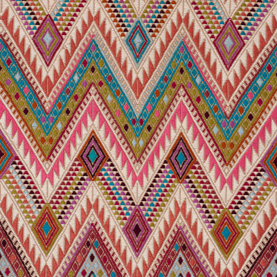 SCHUMACHER FABRICS -79241-COYOLATE HAND WOVEN BROCADE