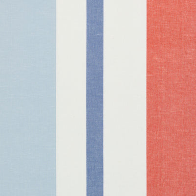 SCHUMACHER FABRICS -79662-LOLLAND LINEN STRIPE