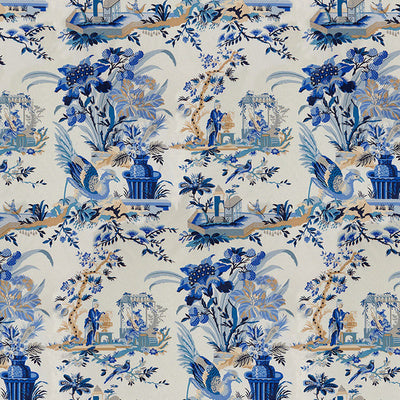 Brunschwig & Fils Fabrics, a selection of fabrics such as velvet, damask, cotton, silk, linen and sheers.