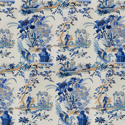 BRUNSCHWIG & FILS - LE LAC - BLUE/WHITE