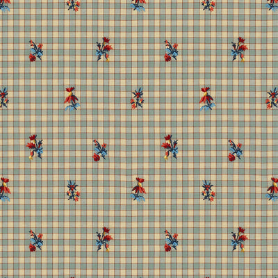 BRUNSCHWIG & FILS - LA SEYNE FLEURI - STONE BLUE