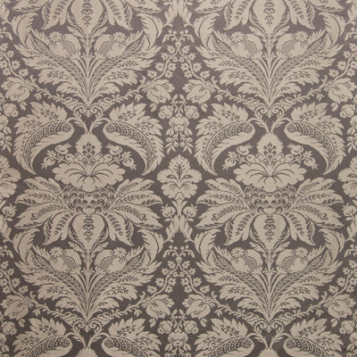 BRUNSCHWIG & FILS - DAMASK PIERRE - CHARCOAL