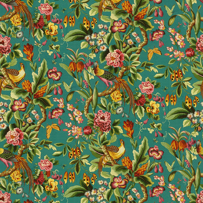 BRUNSCHWIG & FILS - PHEASANS - BLUE