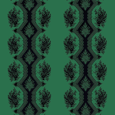 BRUNSCHWIG & FILS - COPPELIA SATIN - EMERALD