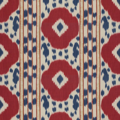 BRUNSCHWIG & FILS - VARKALA PRINT - RED/BLUE