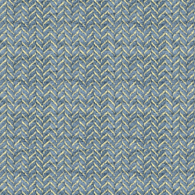 BRUNSCHWIG & FILS - MOTTARET CHENILLE - BLUE