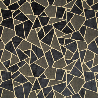 BRUNSCHWIG & FILS - LA TORTUE VELVET - MIDNIGHT