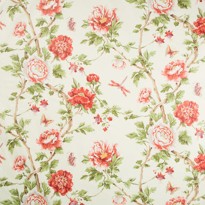 BRUNSCHWIG & FILS - LES PIVOINES PRINT - RED