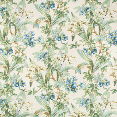 BRUNSCHWIG & FILS - DAFFODIL AND VINE - BLUE