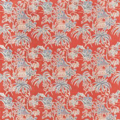 BRUNSCHWIG & FILS - TONGLI PRINT - RED