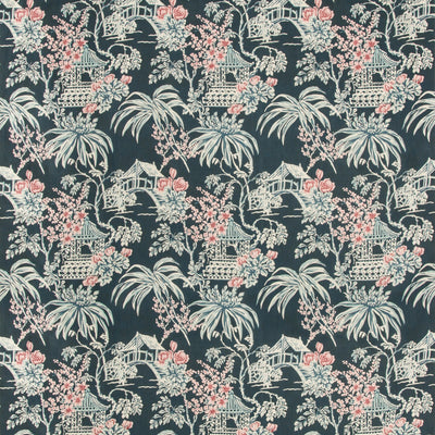 BRUNSCHWIG & FILS - TONGLI PRINT - MIDNIGHT