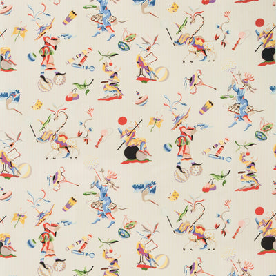 BRUNSCHWIG & FILS - CIRQUE CHINOIS PRINT - RED