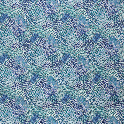 BRUNSCHWIG & FILS - KATIBI PRINT - TURQUOISE