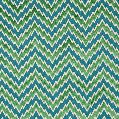 SCHUMACHER FABRICS-80221 - FLORENTINE CHEVRON VELVET