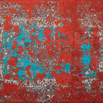 ALDECO FABRICS-A9 00011985-SHADE CARPET VELVET-RED SHADE