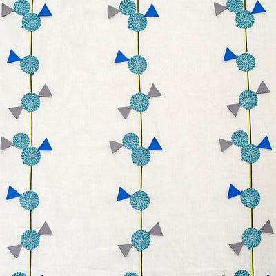 ALDECO FABRICS-A9 00021918-MINI SWIRL LOLLIPOP-COOL PARTY