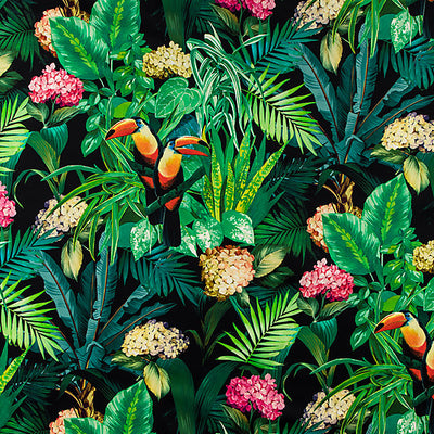 ALDECO FABRICS-A9 0004BLOM-BLOOMING-NIGHT BLOOM