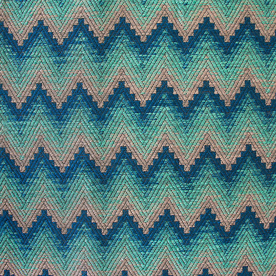 ALDECO FABRICS-A9 0006BLOS-BLOSSOM-DIVA AQUA BLUE