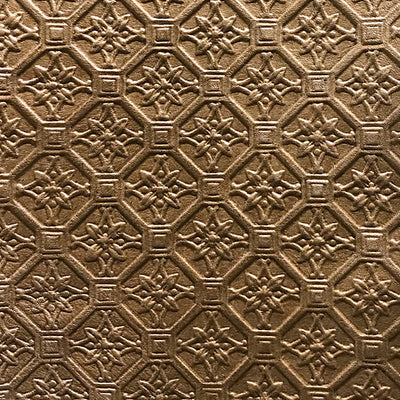 OLD WORLD WEAVERS FABRICS-AQ 00010093-CUIR ETOILE-BRONZE