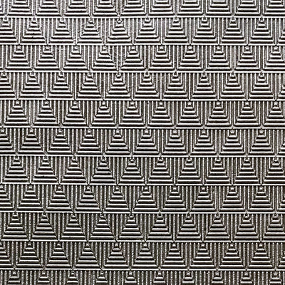 OLD WORLD WEAVERS FABRICS-AQ 00020083-CUIR DELTA-SILVER