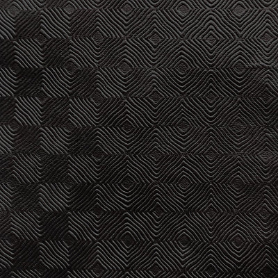 OLD WORLD WEAVERS FABRICS-AQ 00030073-CUIR MOSAIQUE-BLACK