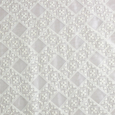OLD WORLD WEAVERS FABRICS-AU 00032580-BRODERIES VILLERS SHEER-IVORY