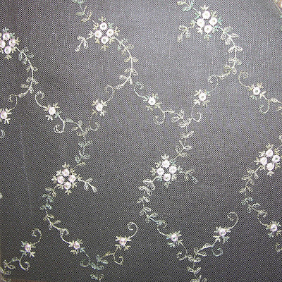 OLD WORLD WEAVERS FABRICS-AU 44228075-FLORINETTE SHEER-BLOSSOM