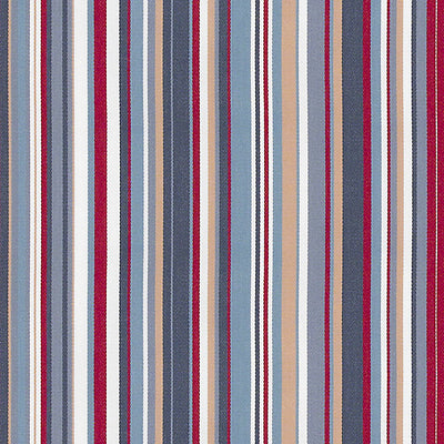 ALHAMBRA FABRICS-B8 00040575-STRIPES ZIP-RED,BLUE,MULTI