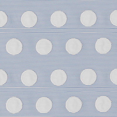 ALHAMBRA FABRICS-B8 00040582-BUBBLE APPLIQUE-BLUE,WHITE