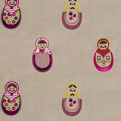 ALHAMBRA FABRICS-B8 00060591-DOLLY-FUCHSIA