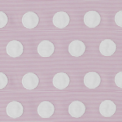 ALHAMBRA FABRICS-B8 00120582-BUBBLE APPLIQUE-PINK,WHITE