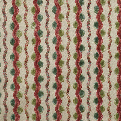 OLD WORLD WEAVERS FABRICS-BX 31964059-LAVINA SQUIGGLE-RASPBERRY LEAF