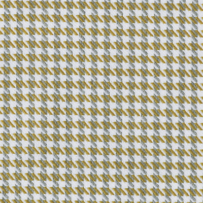 CHRISTIAN FISCHBACHER FABRICS-CH 02034332-PIED DE POULE-MUSTARD