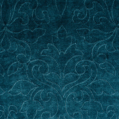 CHRISTIAN FISCHBACHER FABRICS-CH 02290662-CLASSIC VELVET-TEAL