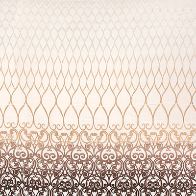 CHRISTIAN FISCHBACHER FABRICS-CH 03070653-TEATRO-CHAMPAGNE CHOCOLATE