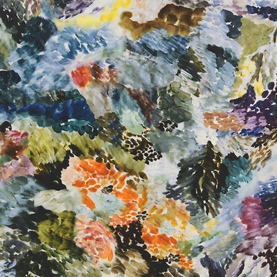 CHRISTIAN FISCHBACHER FABRICS-CH 06014456-VERNISSAGE-BLUE MULTI