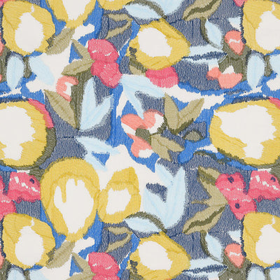 CHRISTIAN FISCHBACHER FABRICS-CH 08014458-SAMBA-SUMMER BOUQUET