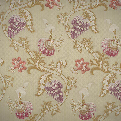 COLONY FABRICS-CL 000226721-ROCAILLE-MULTI ON LIGHT GREEN