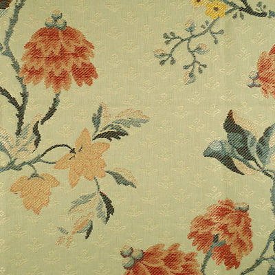 COLONY FABRICS-CL 000326216-GIARDINO ESOTICO-MULTI ON VERDINO