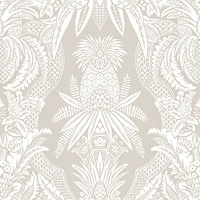 Colony Wallcovering - CL 0003WP16482 - EAST INDIA - BIANCO BEIGE