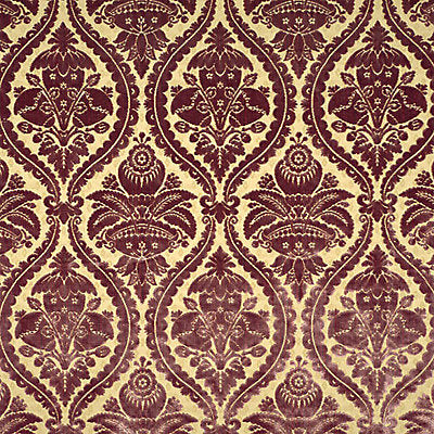Colony Fabrics , a selection of fabrics such as velvet, damask, cotton, silk, linen and sheers.