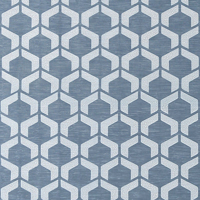 OLD WORLD WEAVERS FABRICS-DB 0001D297-CRAQUELE-BLUE STORM