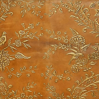 OLD WORLD WEAVERS FABRICS-ER 00011502-CUIR PAGODE-NATURAL & GOLD