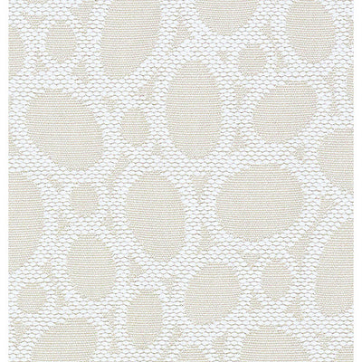OLD WORLD WEAVERS FABRICS-F3 00018037-MADAGASCAR OVALS-CREAM
