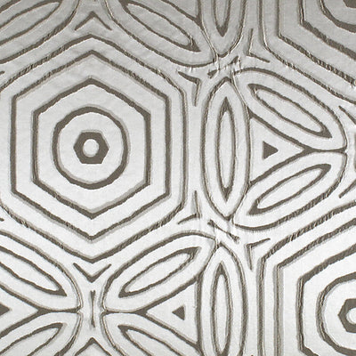 OLD WORLD WEAVERS FABRICS-F3 00048018-TRINITA DEI MONTI GEO-TAUPE