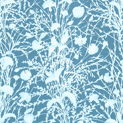 GREY WATKINS FABRICS-GW 000516623-WILDFLOWER-BLUEPRINT