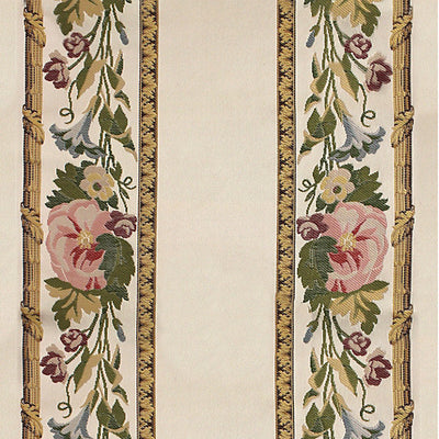 TASSINARI & CHATEL FABRICS-H0 00011676-MARLY - BORDURE-MULTI ON IVORY