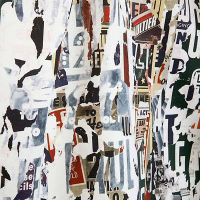 JEAN PAUL GAULTIER FABRICS-H0 00013472-METROPOLITAIN PRINT-NATUREL