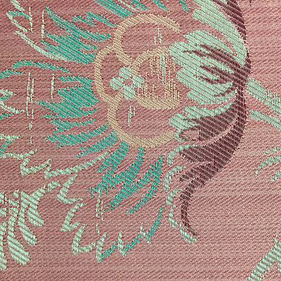 LELIEVRE FABRICS-H0 00014007-D'AUBIGNE-MULTI ON ROUGE